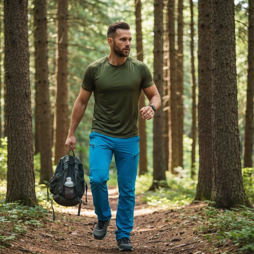 Active men enjoying everyday lifestyle with natural supplements